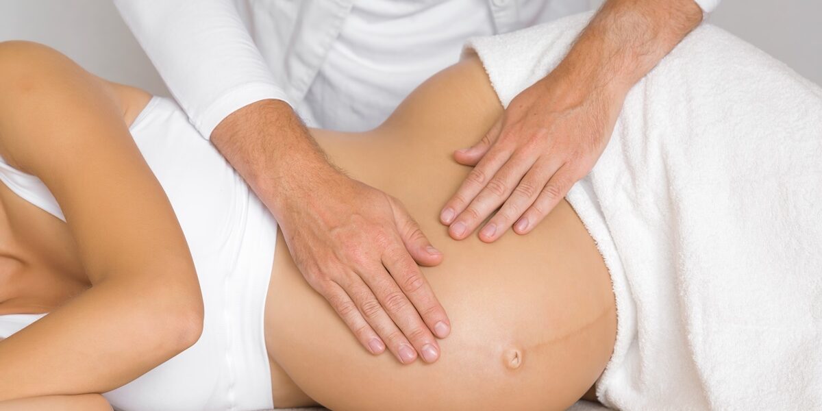 masaż w ciąży